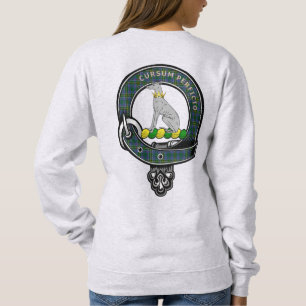 Sweatshirt Badge de clan Hunter Tartan pour femmes