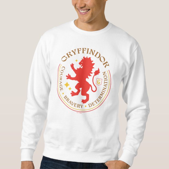 Sweatshirt Badge de fierté de la maison GRYFFINDOR™ Red Lion (Devant)