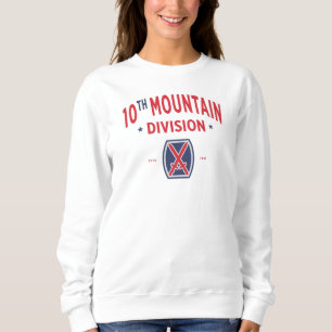 Sweatshirt Badge de la 10e Division des montagnes