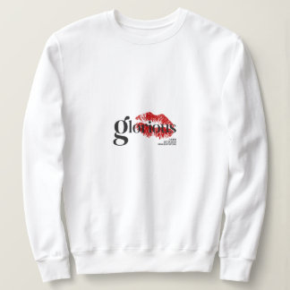 Sweatshirt Badge d'identification de logo de studio Bleu & Bl