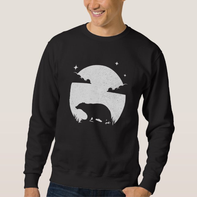 Sweatshirt Badger Honey Badger Badger Badger Badger Badger Ba (Devant)