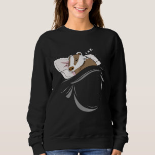 Sweatshirt Badger Sleeping Animal Pajamas Nap Pjs tenue Badg