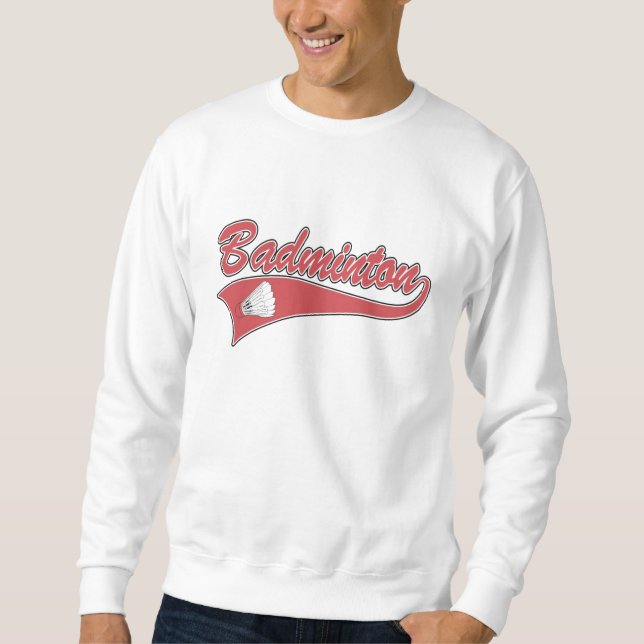 Sweatshirt Badminton (Devant)