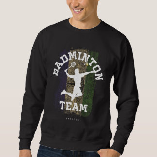 Sweatshirt Badminton Lesotho Net Games Player Badminton