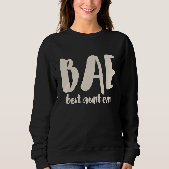 Sweatshirt BAE Meilleure tante jamais (Devant)