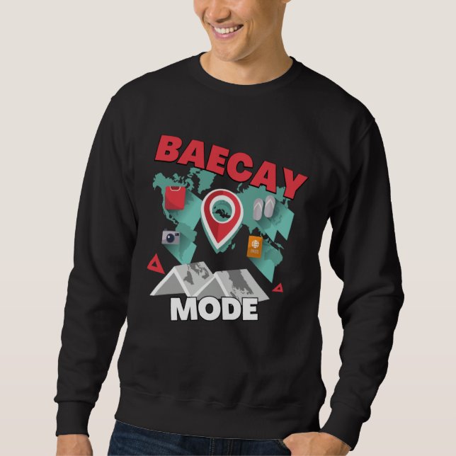 Sweatshirt Baecay Mode Designs For Couples Bae King Bae Catio (Devant)