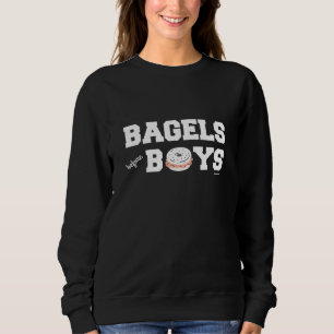 Sweatshirt Bagels Avant Les Garçons Drôle Deli Juif