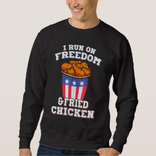 Sweatshirt Baguettes de tambours au poulet frit