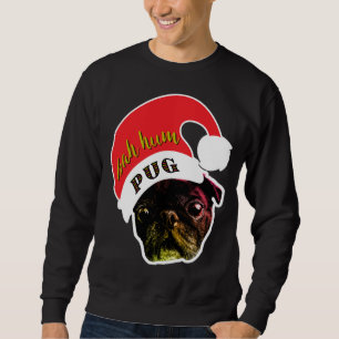 Sweatshirt Bah Hum Carlin Vilain Chandail de Noël