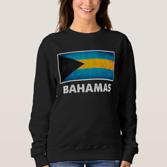 Sweatshirt Bahamian Bahamas Flag (Devant)
