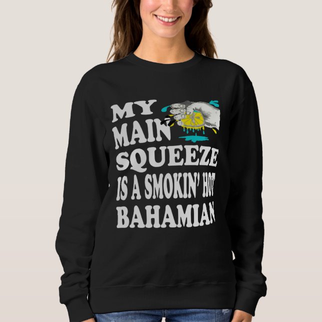 Sweatshirt Bahamian Culture Girlfriend Wife Bahama Matching C (Devant)