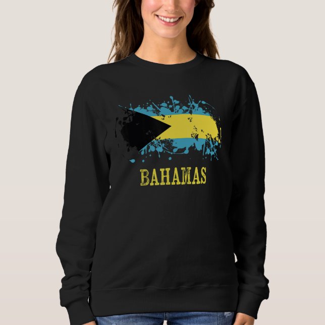 Sweatshirt Bahamian enthusiasts for Bahamas and Bahamas (Devant)