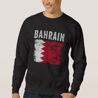 Sweatshirt Bahrain Flag Distressed Men Women Kids Bahraini Fl