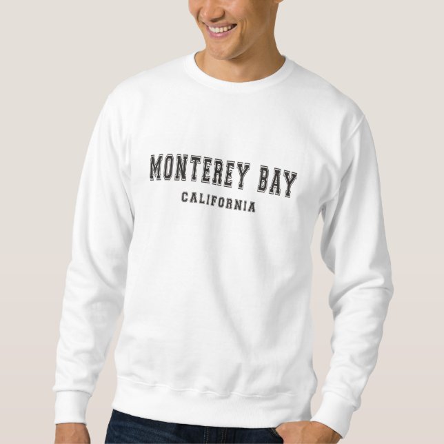 Sweatshirt Baie la Californie de Monterey (Devant)