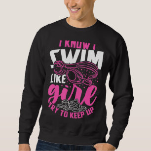 Sweatshirt Baignade Pour Jeunes Adultes Baignades À Sea Lake