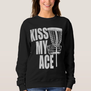 Sweatshirt Baiser Mon Ace Disque Golf Panier Fête des pères C