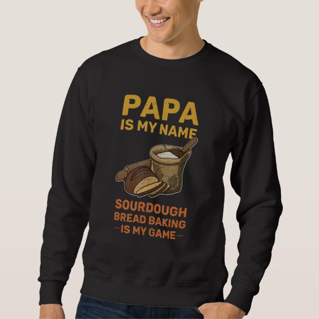 Sweatshirt Baker Baking Sourdough Buns Baking Baking Professi (Devant)