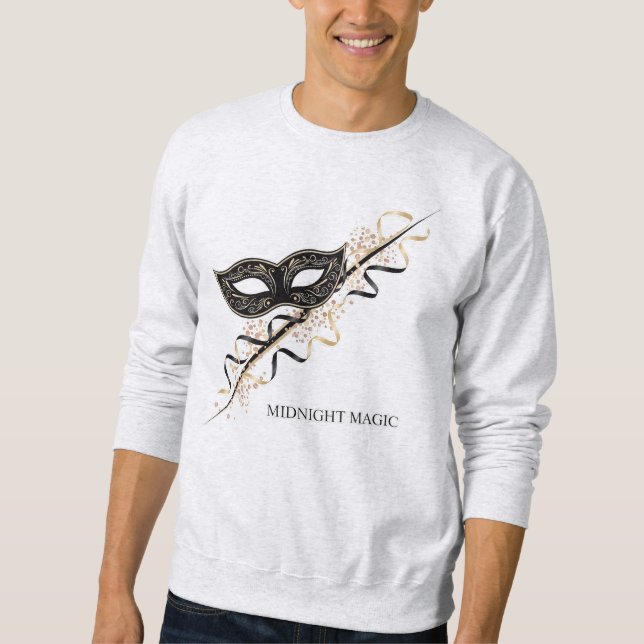Sweatshirt Bal de Masques Magie de Minuit 2026 (Devant)