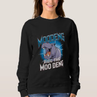 Balade à dos d'hippopotame de MOO DENG The MOO DEN