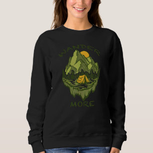 Sweatshirt Baladez Plus Camp Mountain Sunset Lake Vivre Le G