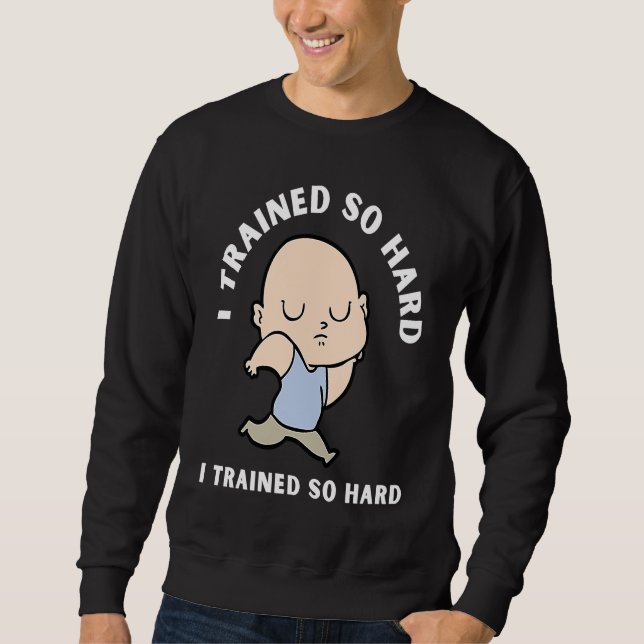 Sweatshirt Bald Guy Hair Loss Alopecia And Baldness (Devant)