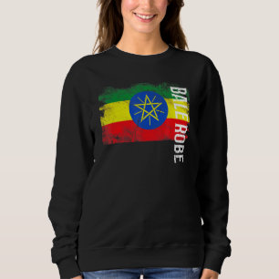 Sweatshirt Bale Robe Ethiopie Drapeau Pour Ethiopiens Hommes