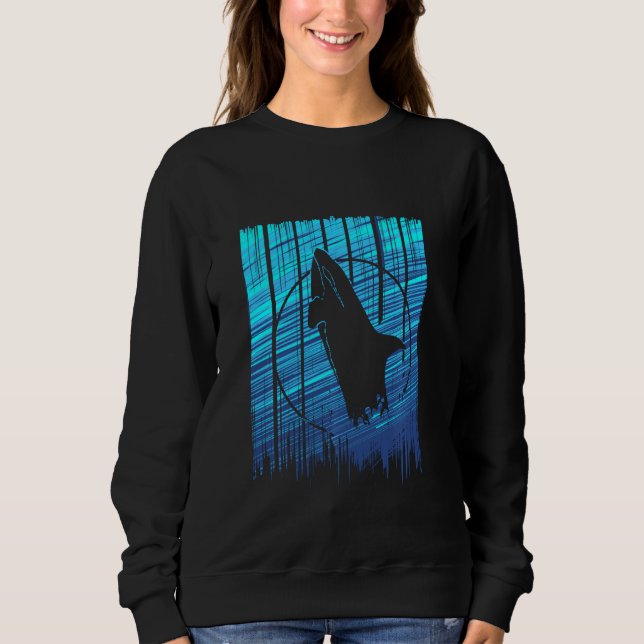 Sweatshirt Baleine Tueuse Sauver Les Baleines Orca Long Manch (Devant)