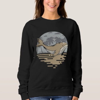 Sweatshirt Baleines Mignons Mammifères Océaniques Baleine