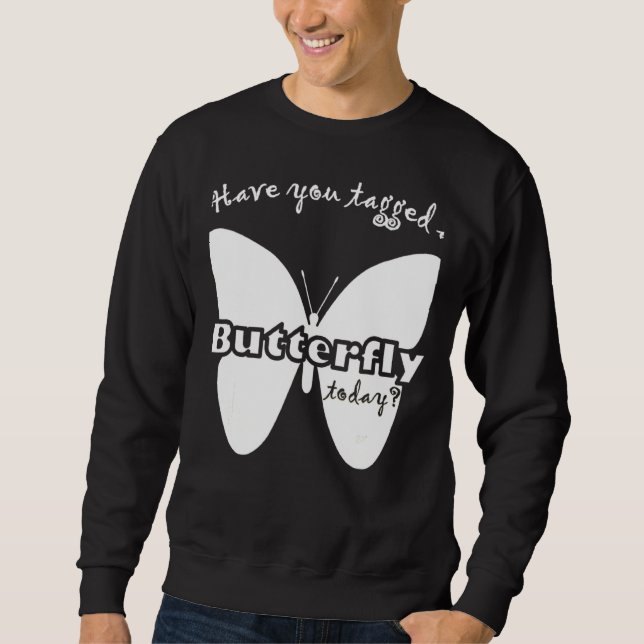 Sweatshirt Baliseur de papillons Monarque (Devant)