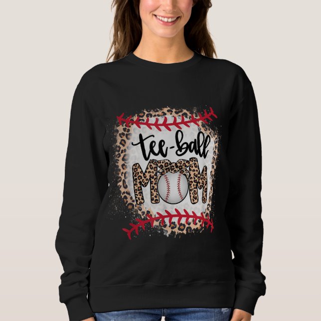 Sweatshirt Ball Maman Fête des mères Tee Tee Teeball Maman Le (Devant)