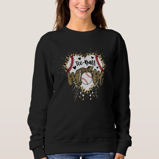 Sweatshirt Ball Maman Fête des mères Tee Tee Teeball Maman Le (Devant)