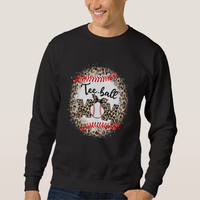 Sweatshirt Ball Maman Fête des Mères Teeball Maman Leopard 26 (Devant)