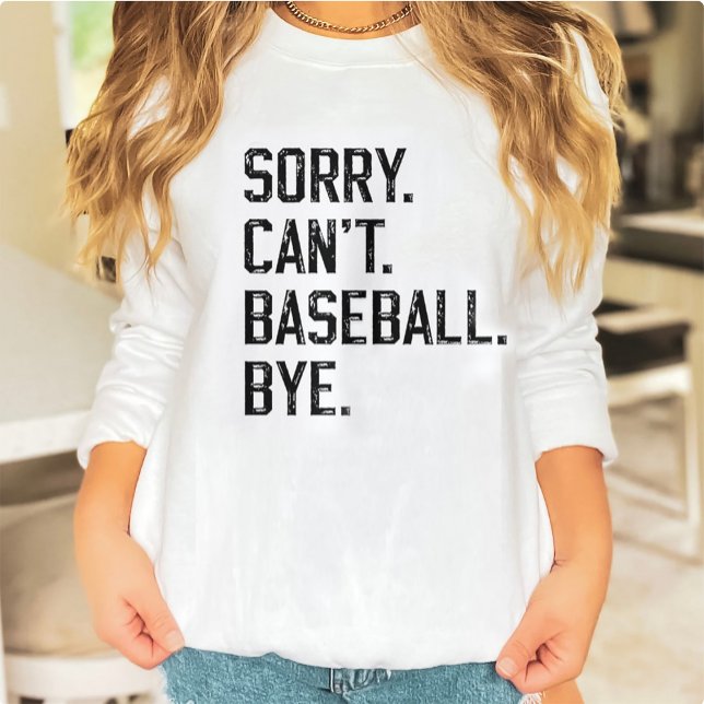 Sweatshirt Balle de baseball | Moderne Maman Enfants Fête des (Créateur téléchargé)