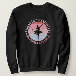 Sweatshirt Ballerina Ballet Dancer - Valeurs Mindset