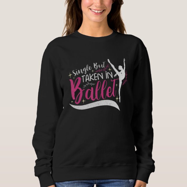 Sweatshirt Ballet Ballerina Danse Danse Danse Ballet Hobby (Devant)