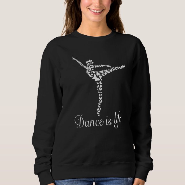 Sweatshirt Ballet Ballerina Girl (Devant)