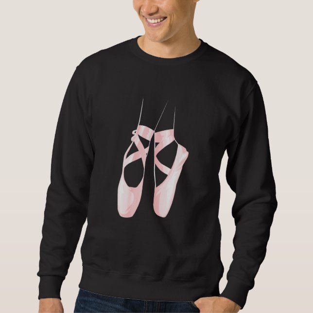 Sweatshirt Ballet Chaussures orteil Danser Ballerina (Devant)