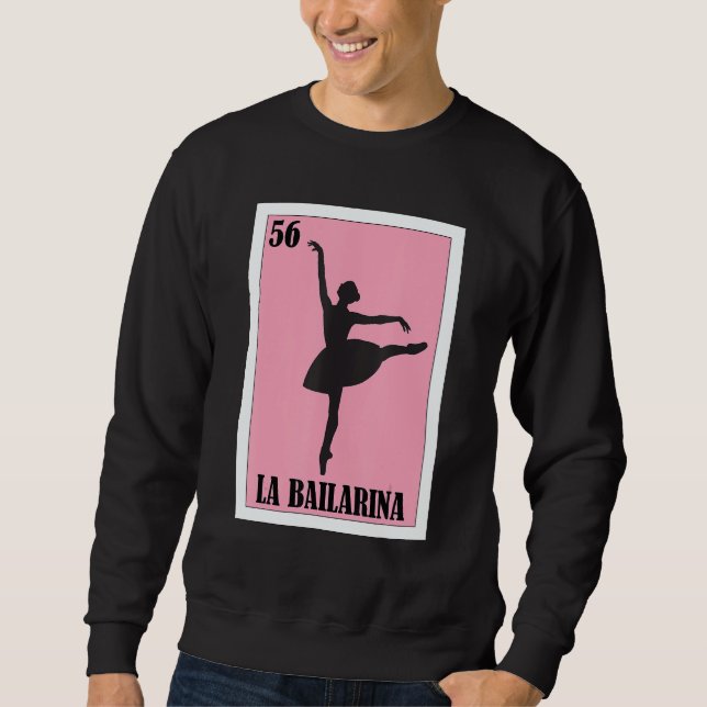 Sweatshirt Ballet Mexicain  La Bailarina 9 (Devant)