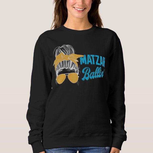 Sweatshirt Ballin juif Matzah (Devant)