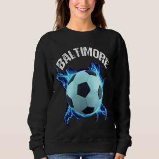 Sweatshirt Baltimore Soccer Retro