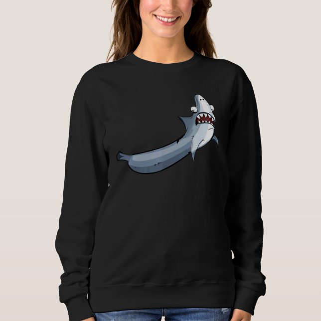 Sweatshirt Banana Shark Banana Combinaison de plaisanteries h (Devant)