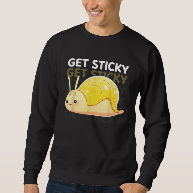 Sweatshirt Banana Slug Collecting Quote for Slug Science 11 (Devant)