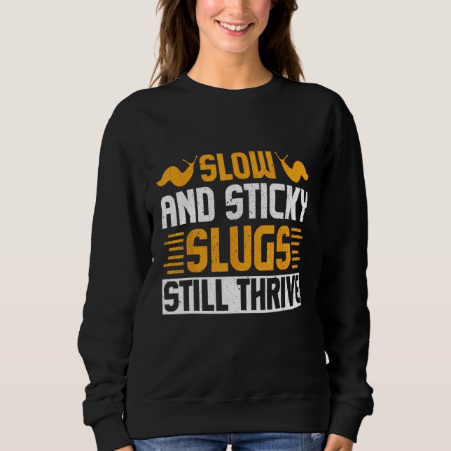 Sweatshirt Banana Slug Collecting Quote for Slug Science 6 (Devant)