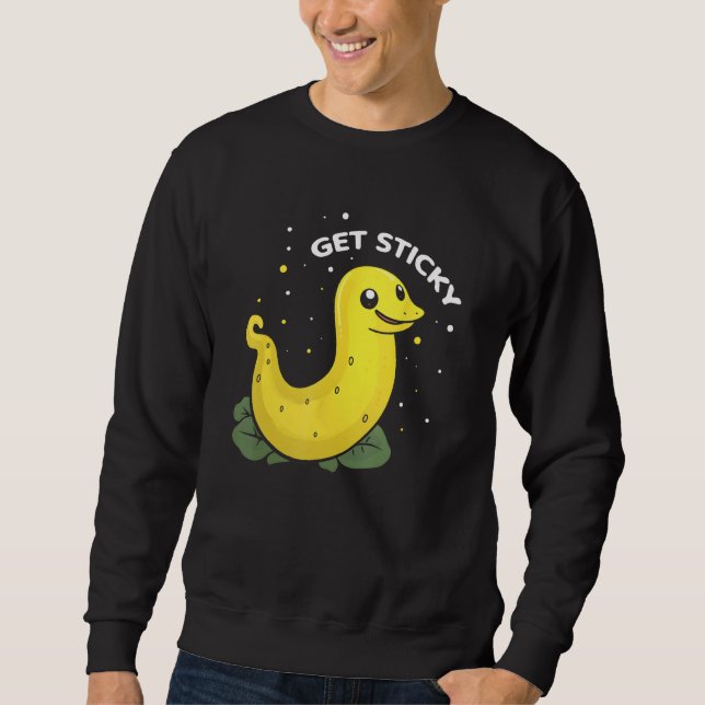 Sweatshirt Banana Snail Collecting Quote for Snail Catcher 7 (Devant)