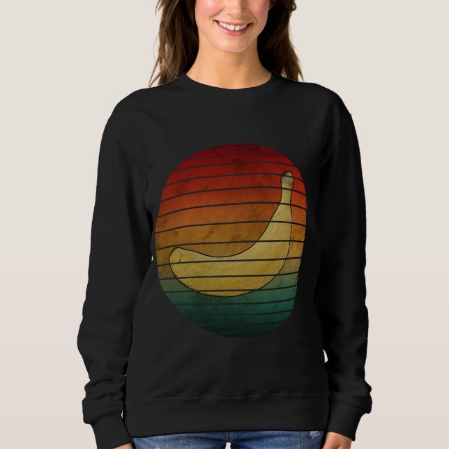 Sweatshirt Banane Fruit Vintage (Devant)