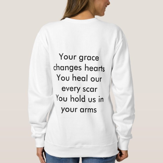 Sweatshirt bandes de favori d'amis (Dos)