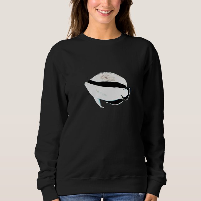 Sweatshirt Bandit Poisson Angelfish Saltwater Reef Aquarium F (Devant)