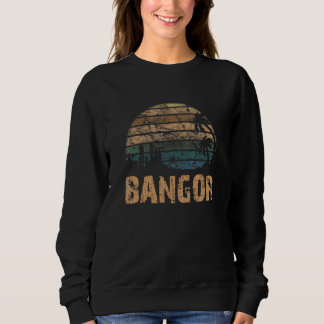 Sweatshirt Bangor Vintage Sunset en détresse