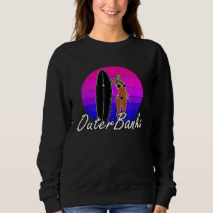 Sweatshirt Banques extérieures Surfer Surf Vêtements Hommes F