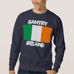 Sweatshirt Bantry, Irlande avec drapeau irlandais